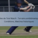 Stades de Test Match : Terrains emblématiques, Conditions, Matches historiques
